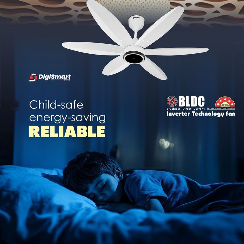 Digismart Aeros Hexa 1200mm Ceiling Fan - Image 5