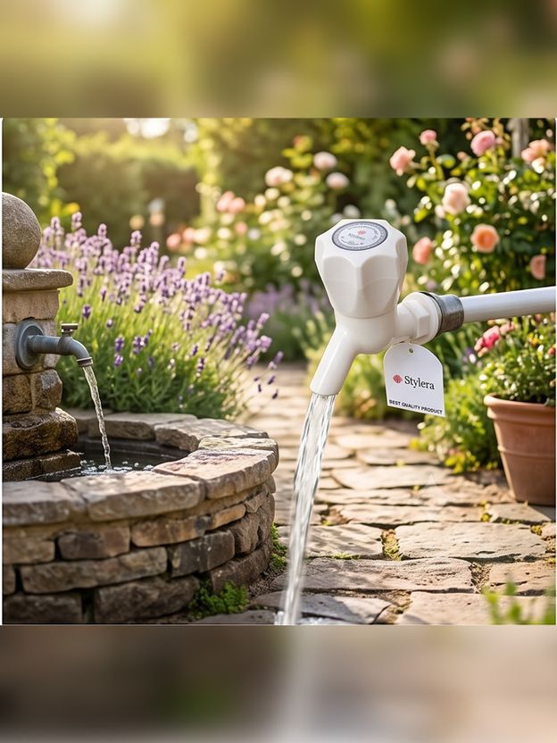 STYLERA Set of 12 Plastic Tap for Bathroom Faucets Pack of 12 - Image 2