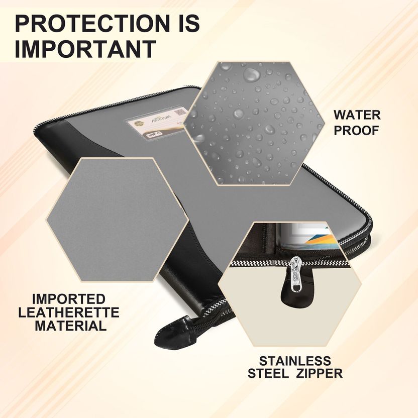 ACCIVA Faux Leatherette 2-Pack Document Files Pack of 2 - Image 3