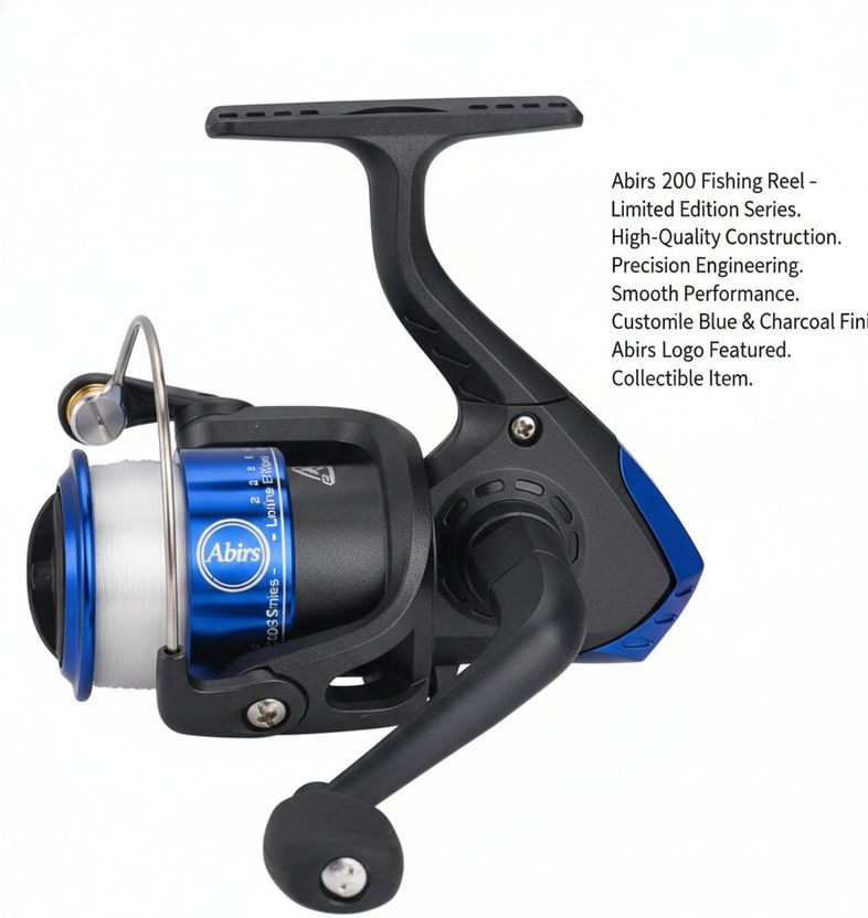 Abirs Complete Fishing Rod and Reel Set for Beginners Yellow - Image 2
