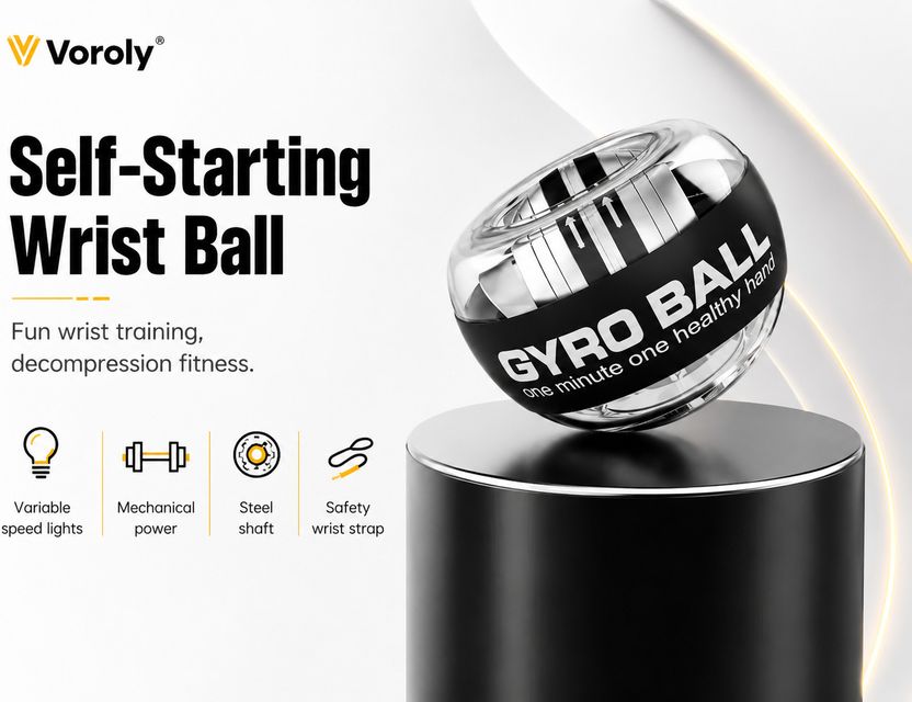 Voroly Gyro Ball Wrist Exerciser - Image 5