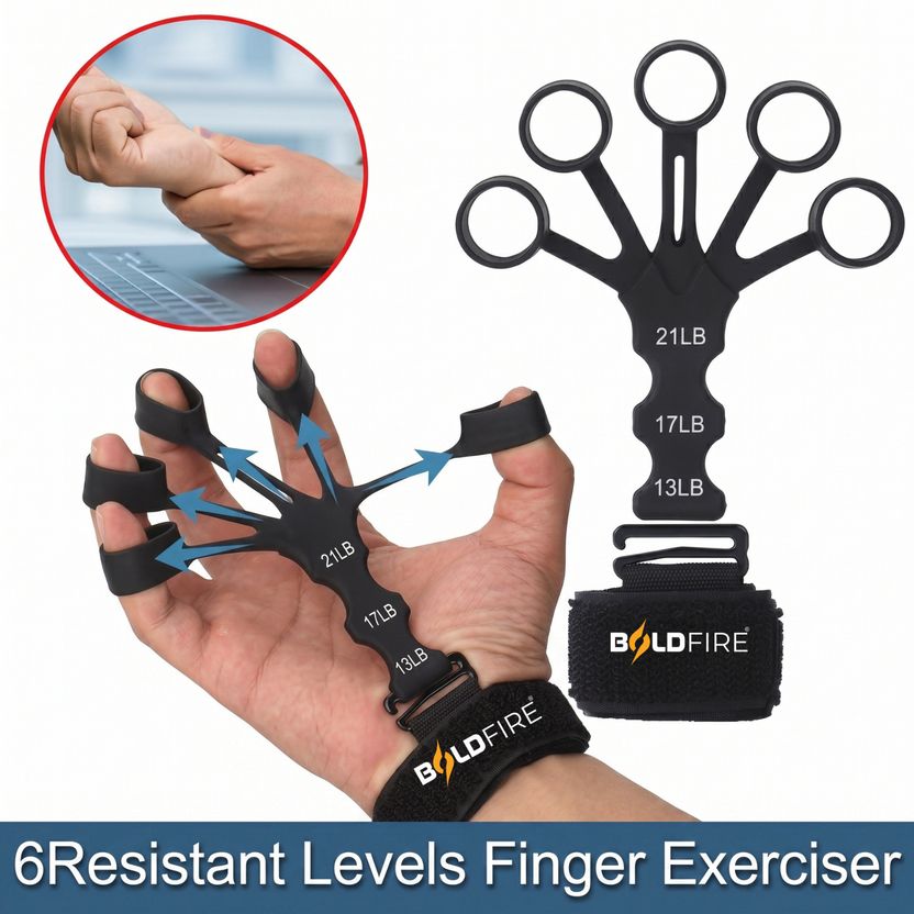 BoldFire Adjustable Hand Grip Strengthener - Image 3