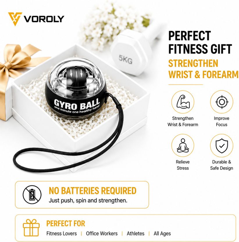 Voroly Gyro Ball Wrist Exerciser - Image 3