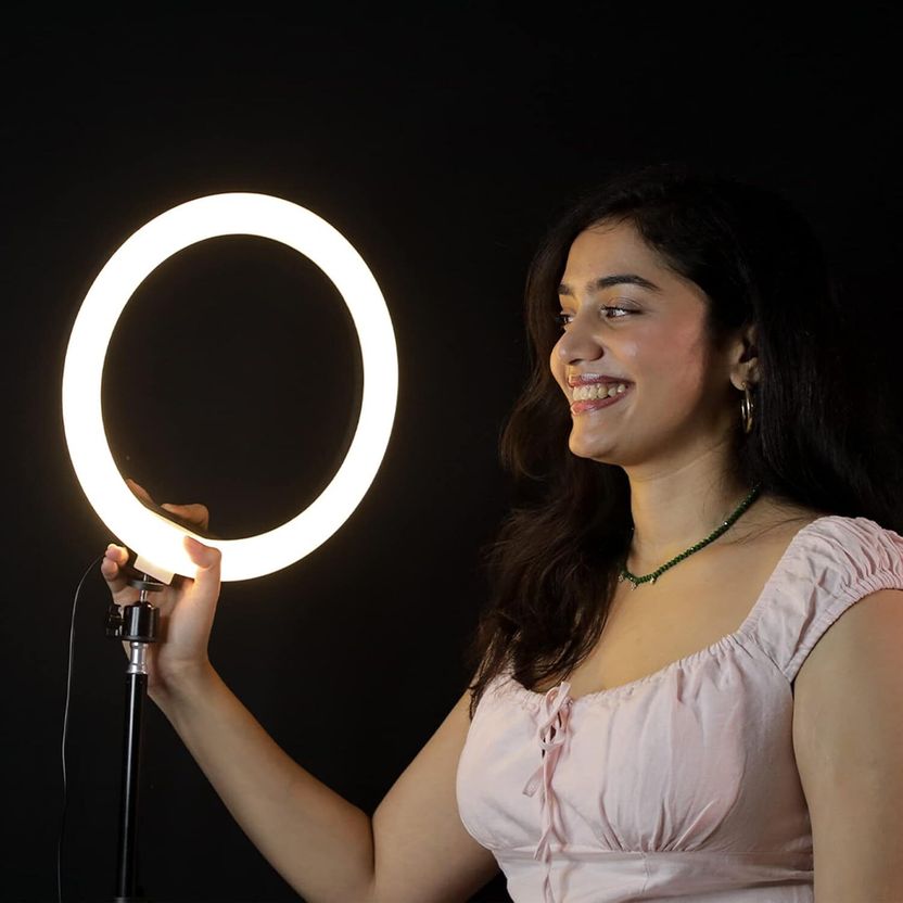 Kreo Halo 12 Inch Ring Light with Tripod - Image 7