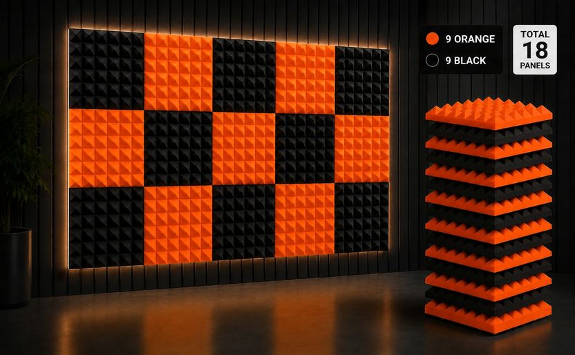 URBAN X Foam Pyramid Wall - Image 6