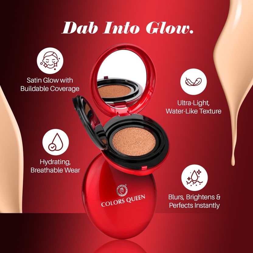COLORS QUEEN Mask Fit Red Cushion Foundation - Image 2