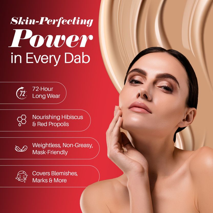 COLORS QUEEN Mask Fit Red Cushion Foundation - Image 3