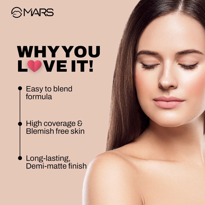 MARS SPF50 PA++++ High Coverage Foundation - Image 4