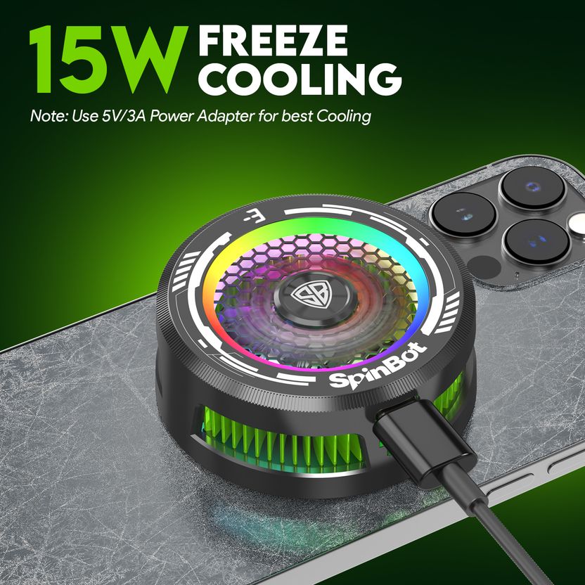 SpinBot IceDot MAG V1 15W Magnetic Mobile Cooler - Image 4