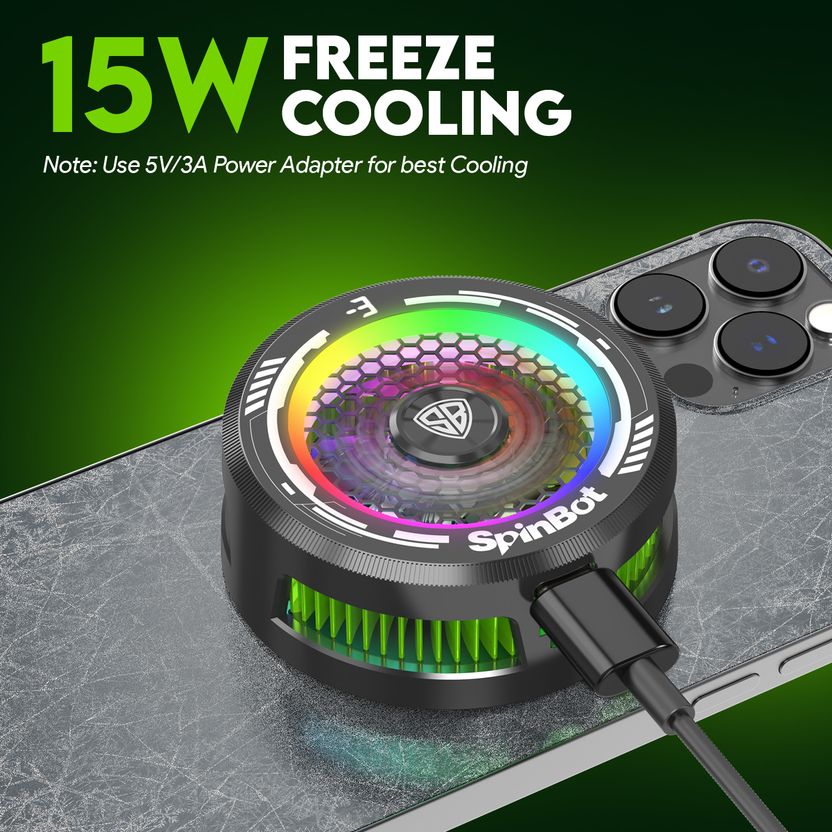 SpinBot IceDot MAG V1 15W Magnetic Mobile Cooler - Image 2