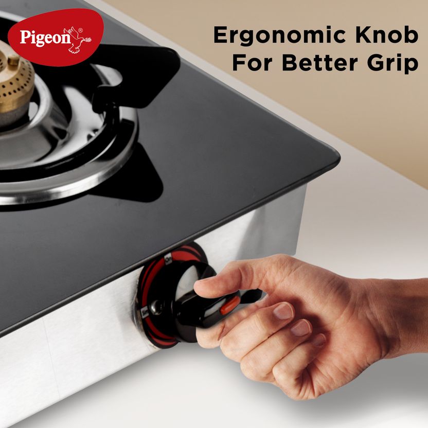 Pigeon Popular Glass Manual Gas Stove - Image 9