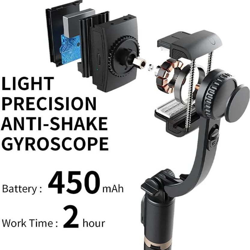 Alfa Q08 Gimbal Stabilizer for Mobile - Image 3