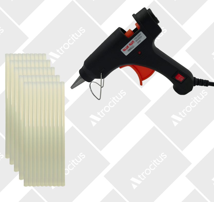 Atrocitus 20W Mini Glue Gun with 50 Glue Sticks - Image 1
