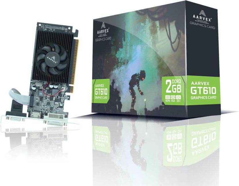 AARVEX Graphic Card GT610 2GB DDR3 Pack of 64 - Image 3