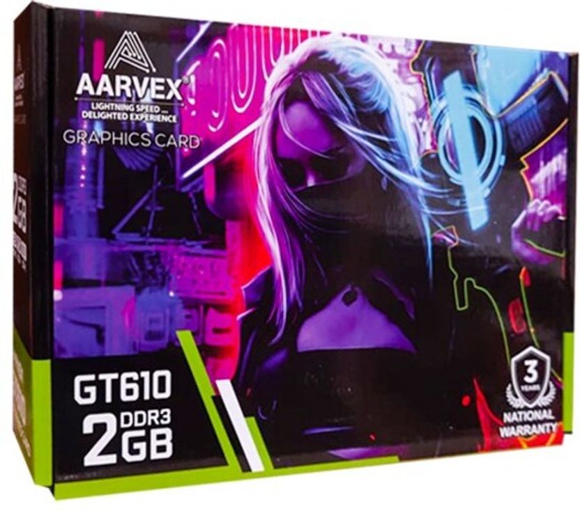 AARVEX Graphic Card GT610 2GB DDR3 Pack of 64 - Image 4
