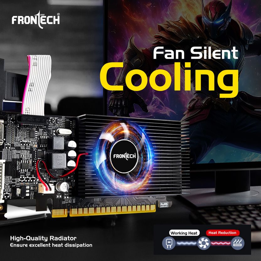 Frontech NVIDIA GT 730 Graphics Card 64 Bits PCIe 2.0 - Image 4