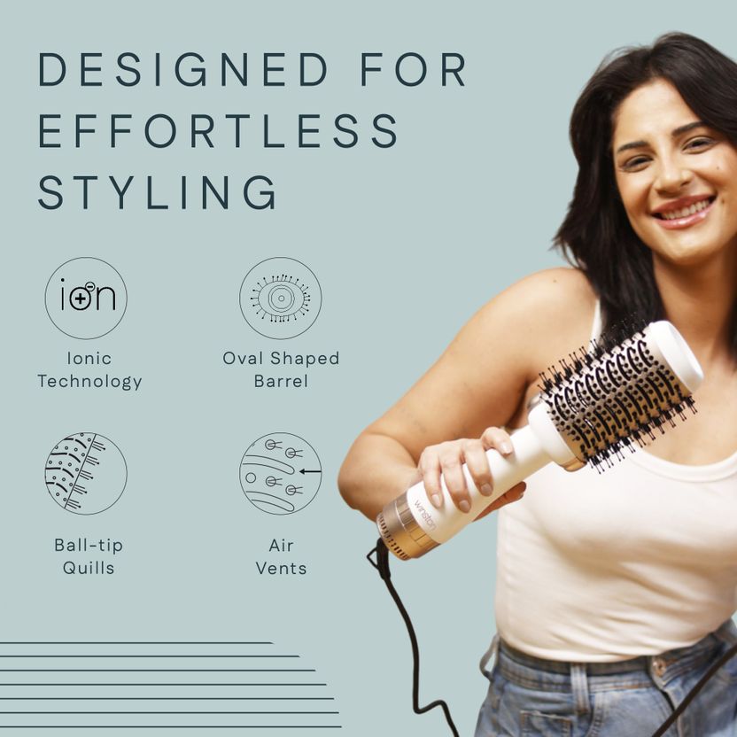Winston 2 in 1 Volumizer Hot Air Blow Brush & Dryer - Image 5