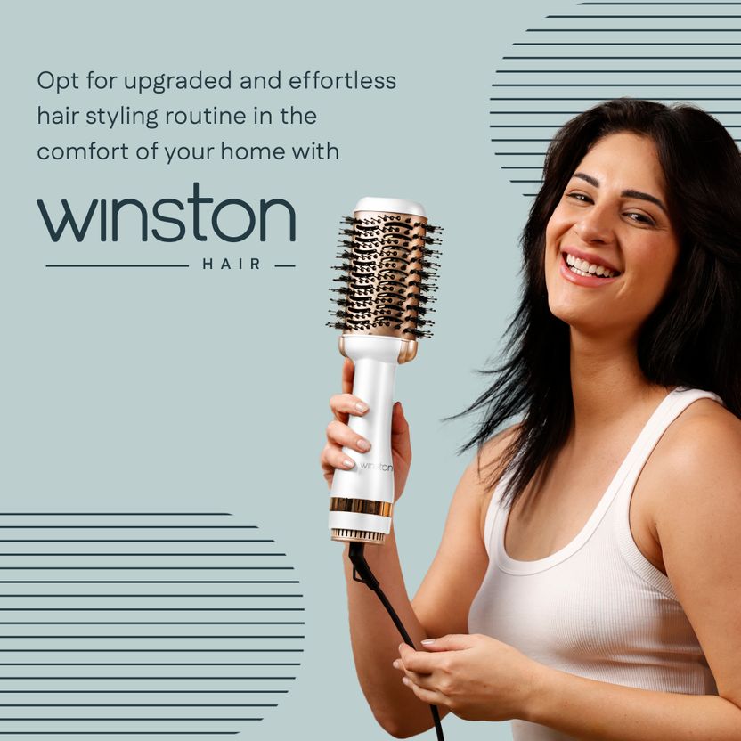 Winston 2 in 1 Volumizer Hot Air Blow Brush & Dryer - Image 2