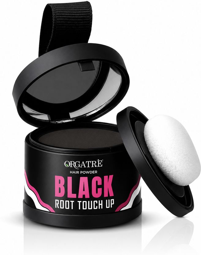 Orgatre Hair Root Cover Up Powder Black - Image 10