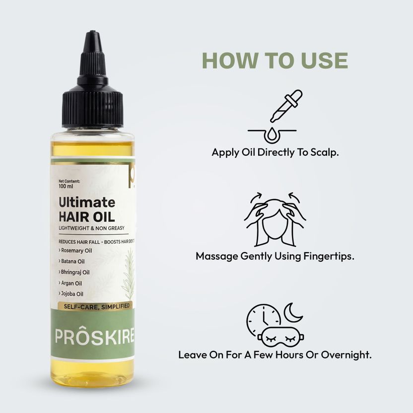 Proskire Ultimate Hair Growth Oil 100ml - Image 9