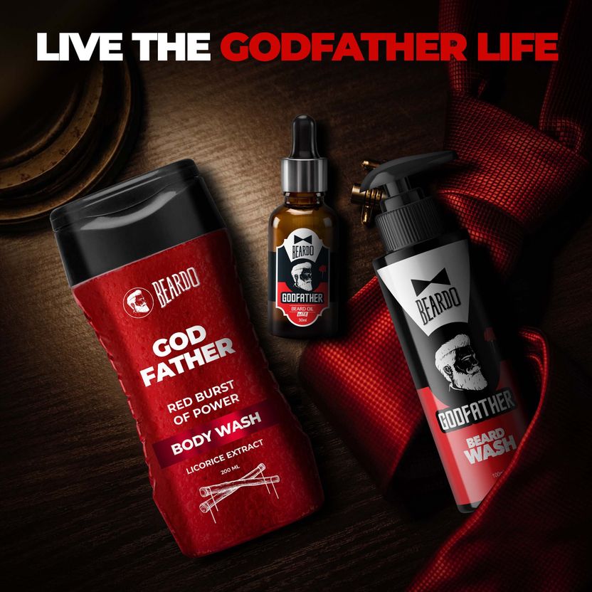 BEARDO Godfather Lite Beard and Moustache Oil 30 ml - Image 5