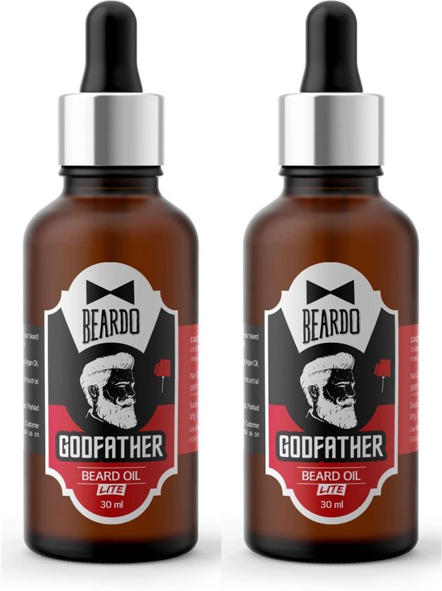 BEARDO Godfather Lite Beard Oil Combo - Image 1