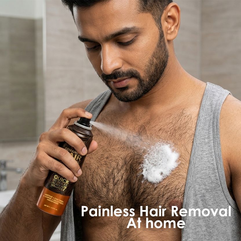 MANCODE Painless Hair Removal Spray Cream - Image 7