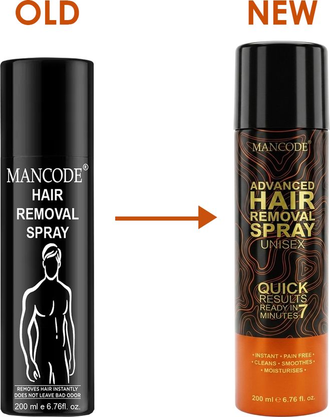 MANCODE Painless Hair Removal Spray Cream - Image 2