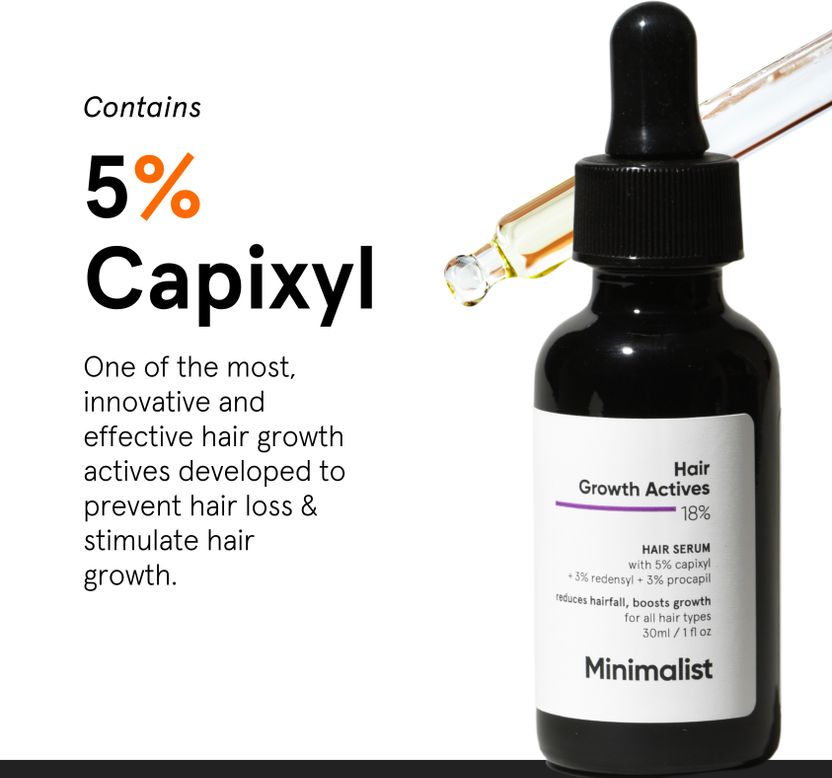 Minimalist Hairfall Control Serum with Redensyl 30ml - Image 3