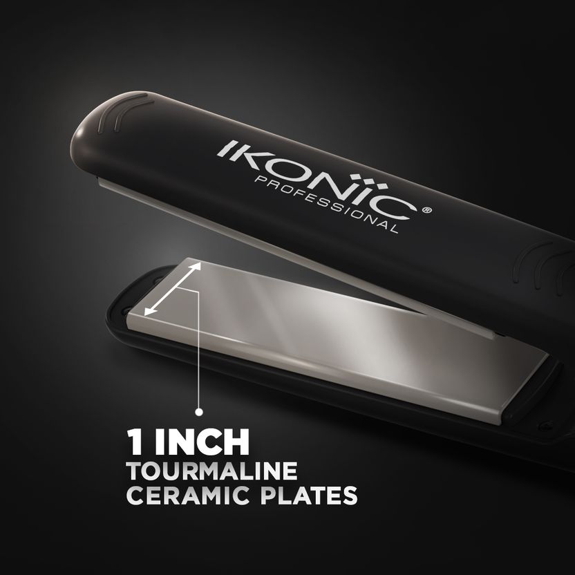 Ikonic IKP-PS Pro Straight Hair Straightener (Black) - Image 3