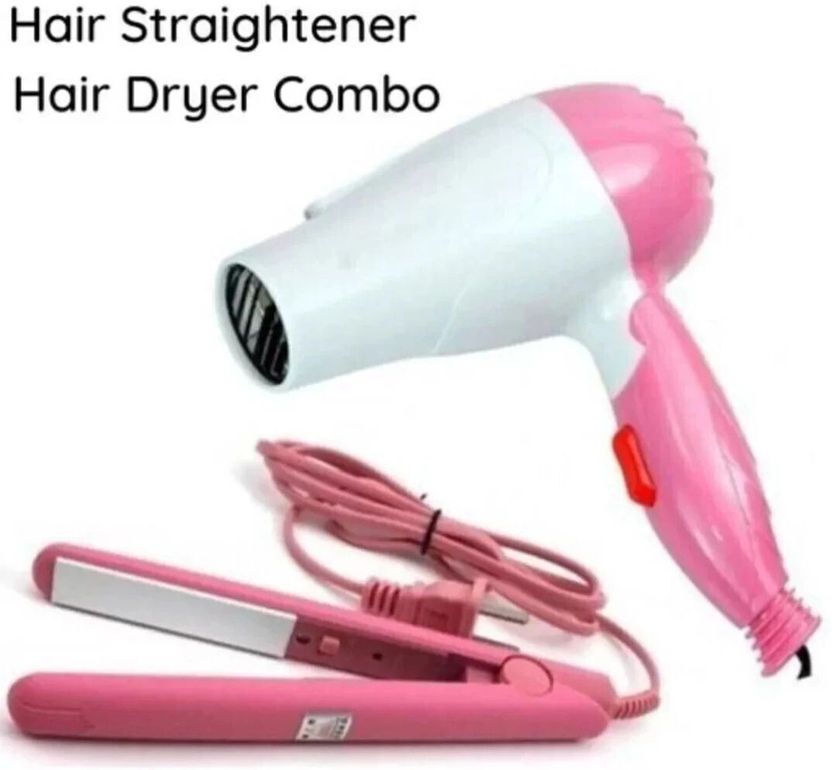 skrynnzer Mini Hair Straightener with Dryer - Image 1