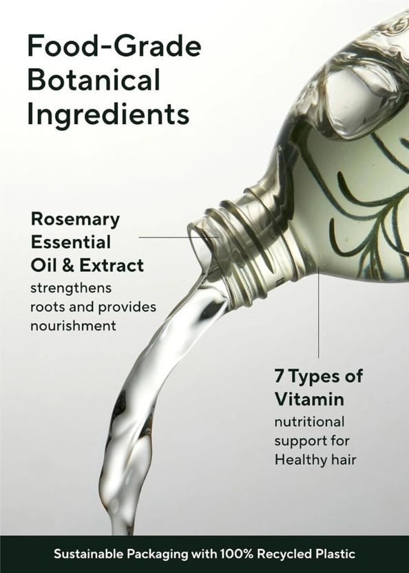 YeoJi Rosemary Hair Spray with Rice Water - Image 3