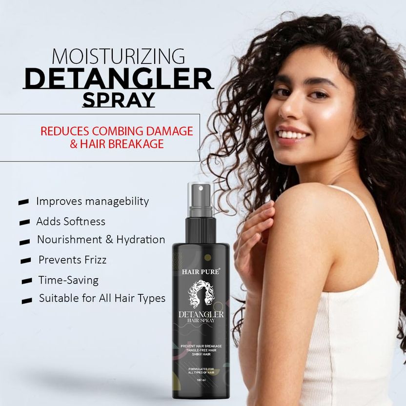 Hair Pure Detangler Hair Spray - Image 10