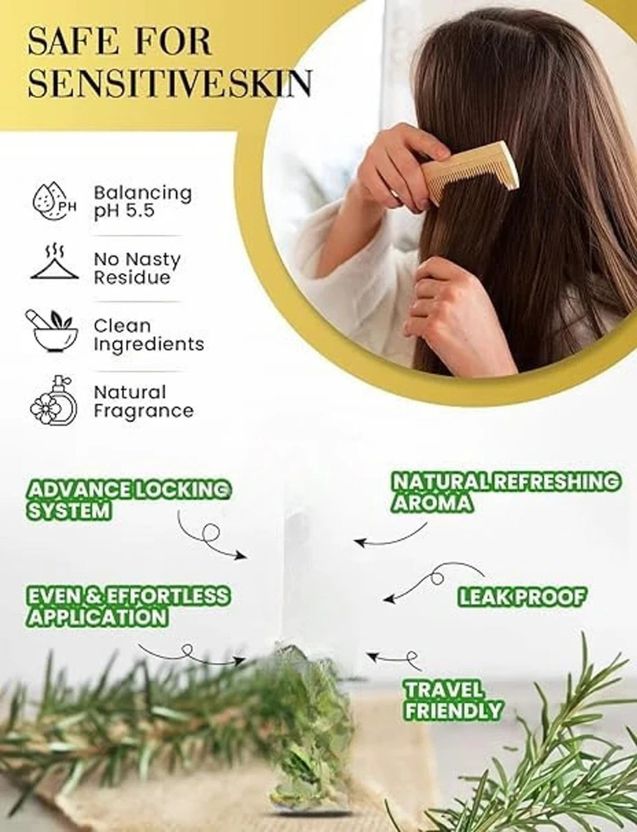 YeoJi Rosemary Hair Spray with Rice Water - Image 2