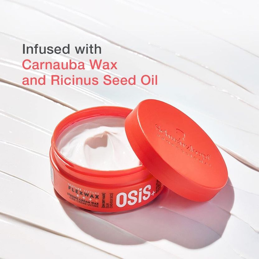 Schwarzkopf OSiS+ Flexwax Strong Hair Styling Cream - Image 6