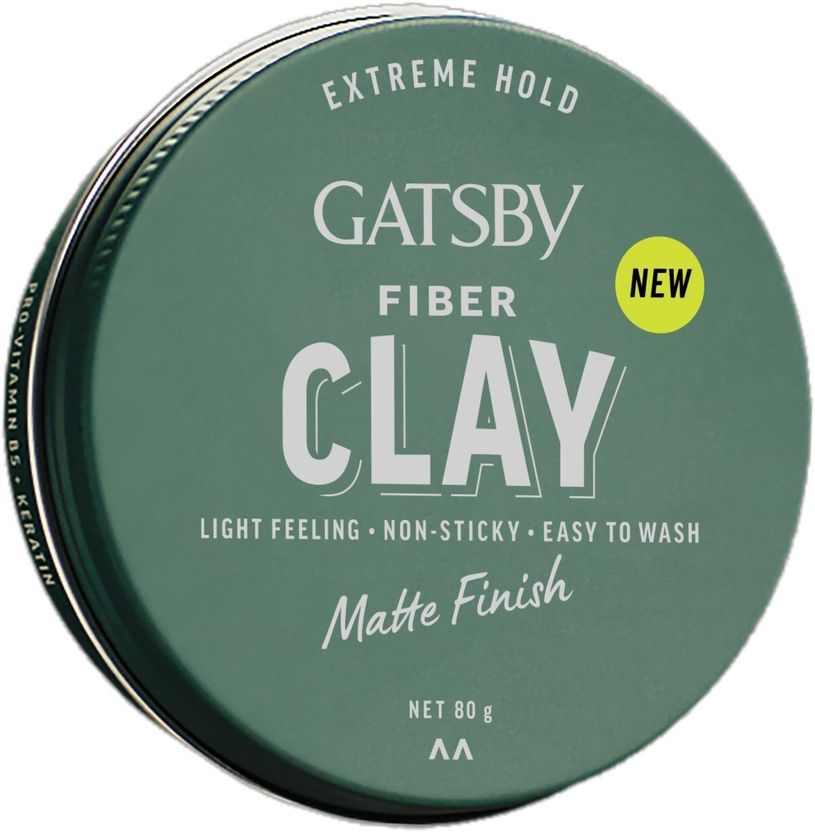 GATSBY Japan's No.1 Fiber Clay Matte Finish - Image 1