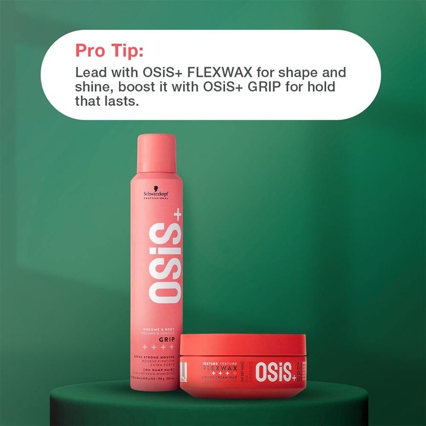 Schwarzkopf OSiS+ Flexwax Strong Hair Styling Cream - Image 10