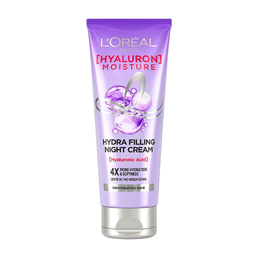L'Oréal Paris Hyaluron Moisture 72H Night Hair Cream - Image 1