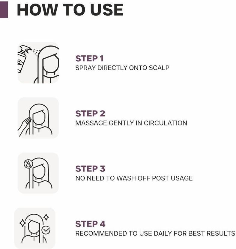 Dermatouch Actives 2% Rosemary Spray for Hair Growth - Image 5