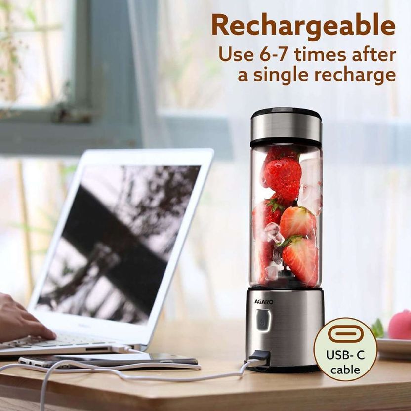 AGARO 126 W Premium Grey Hand Blender - Image 4