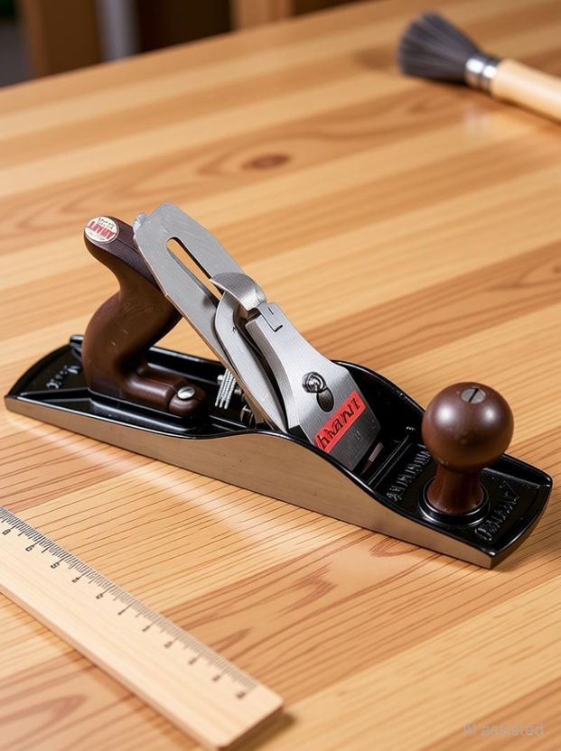 Anant A5 Cast Iron Stainless Steel Hand Plane 35 cm - Image 2