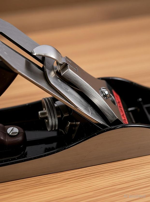 Anant A5 Cast Iron Stainless Steel Hand Plane 35 cm - Image 3