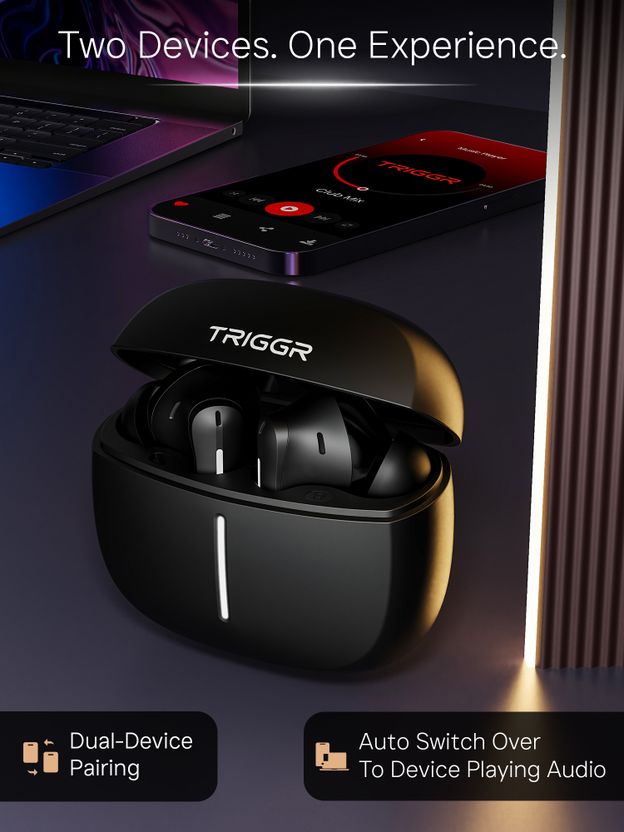 TRIGGR Luma One Dual Pairing Earbuds - Image 4