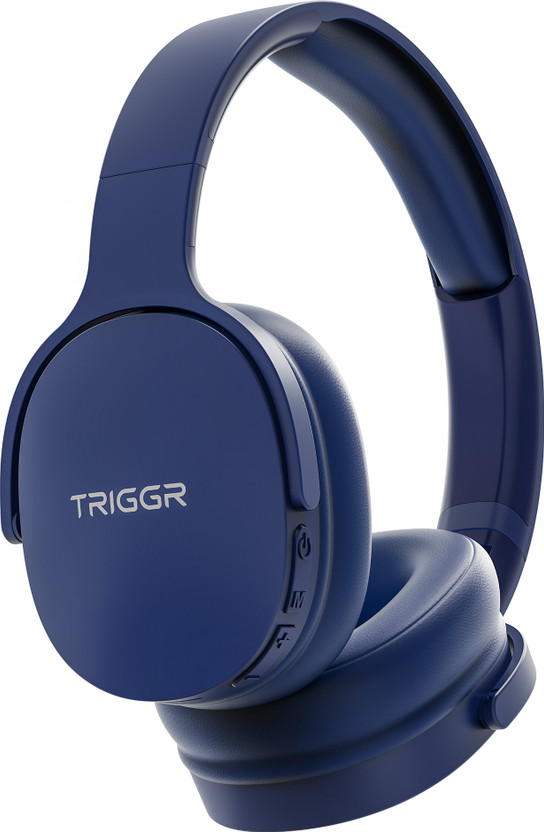 TRIGGR Trinity 2 with Dual Pairing, ENC, Fast Charge, 50H Battery, Rubber Finish, v5.3 Bluetooth