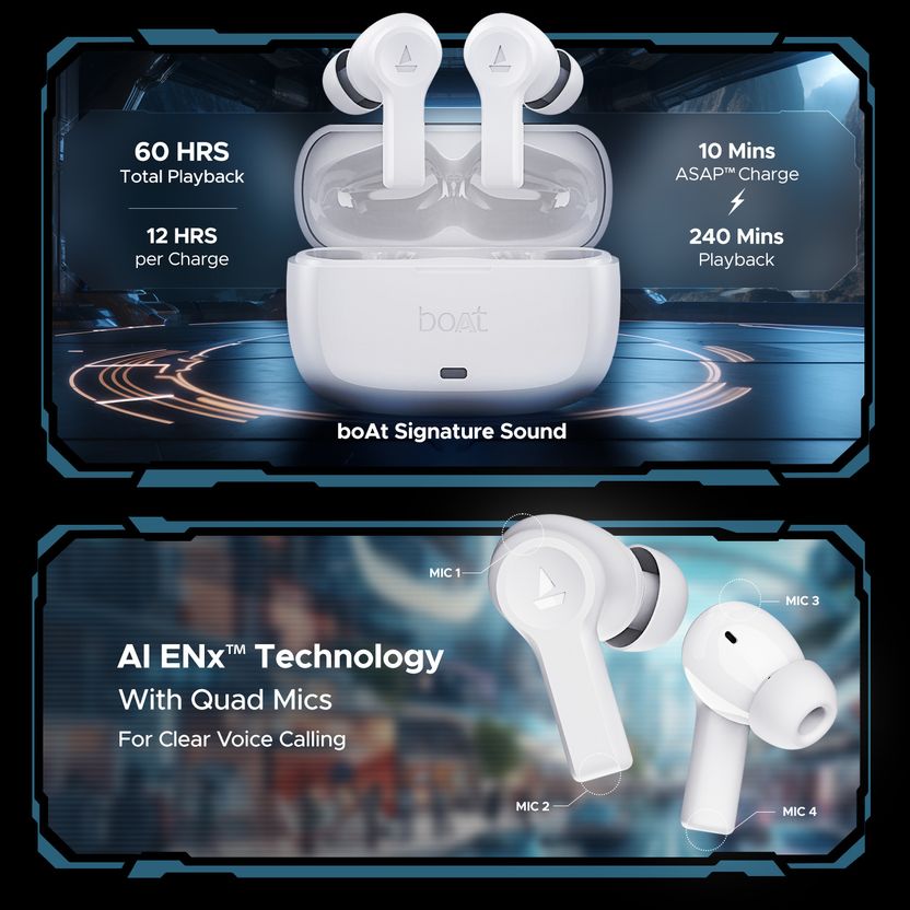 boAt Airdopes Flex 454 ANC Wireless Earbuds - Image 5