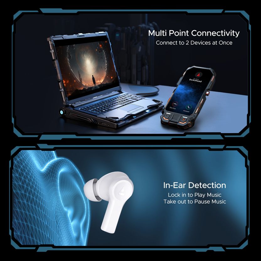 boAt Airdopes Flex 454 ANC Wireless Earbuds - Image 4