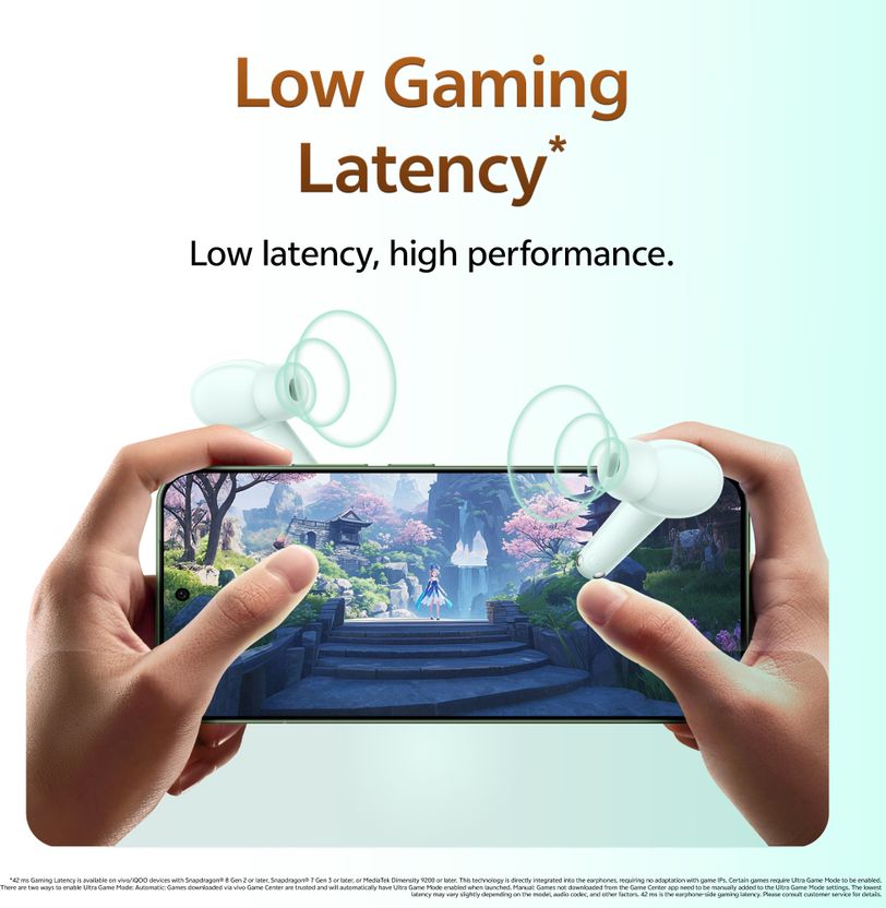 vivo Buds 50Hrs Playback - Image 8