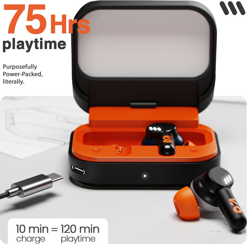 GOBOULT Tenet 75Hrs Battery Bluetooth Headphones - Image 5