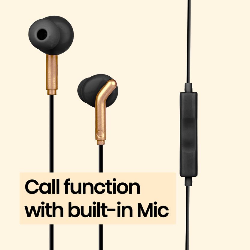 ZEBRONICS BRO 10mm Drivers Earphones with In-Line Mic - Image 5