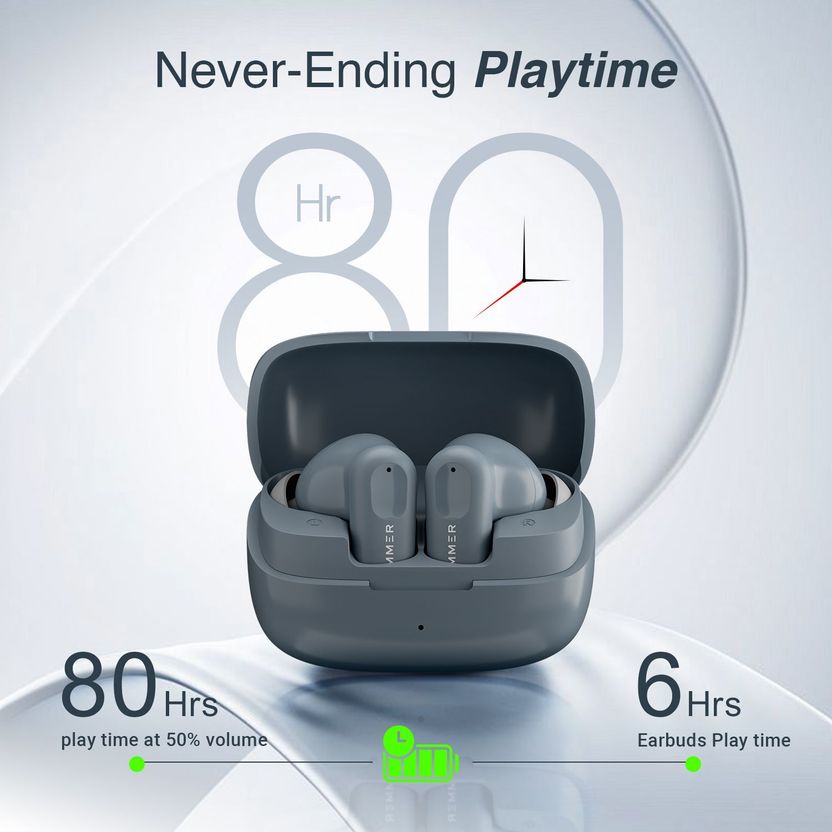 Hammer Airflow Go Earbuds 80H Playtime - Image 3